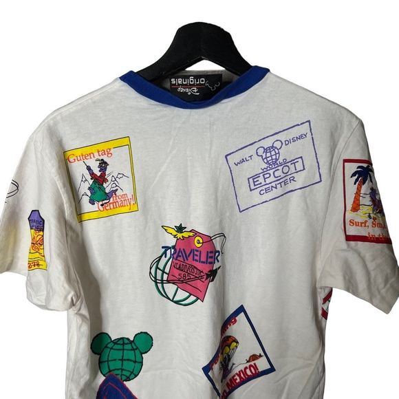 VTG Disney Figment All Over T Shirt Medium - Picture 5 of 8
